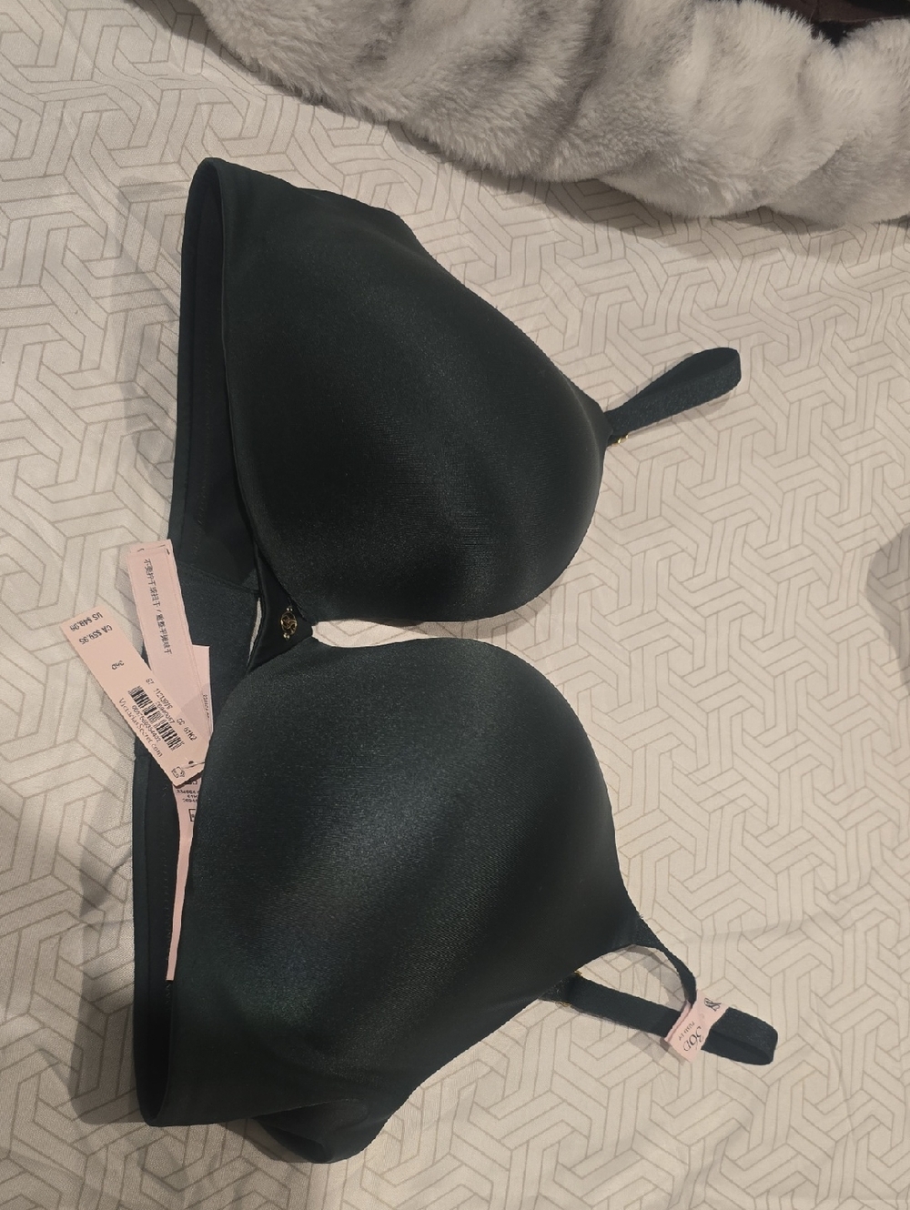 Victoria's Secret Smooth Molded Forest Green T-Shirt Bra